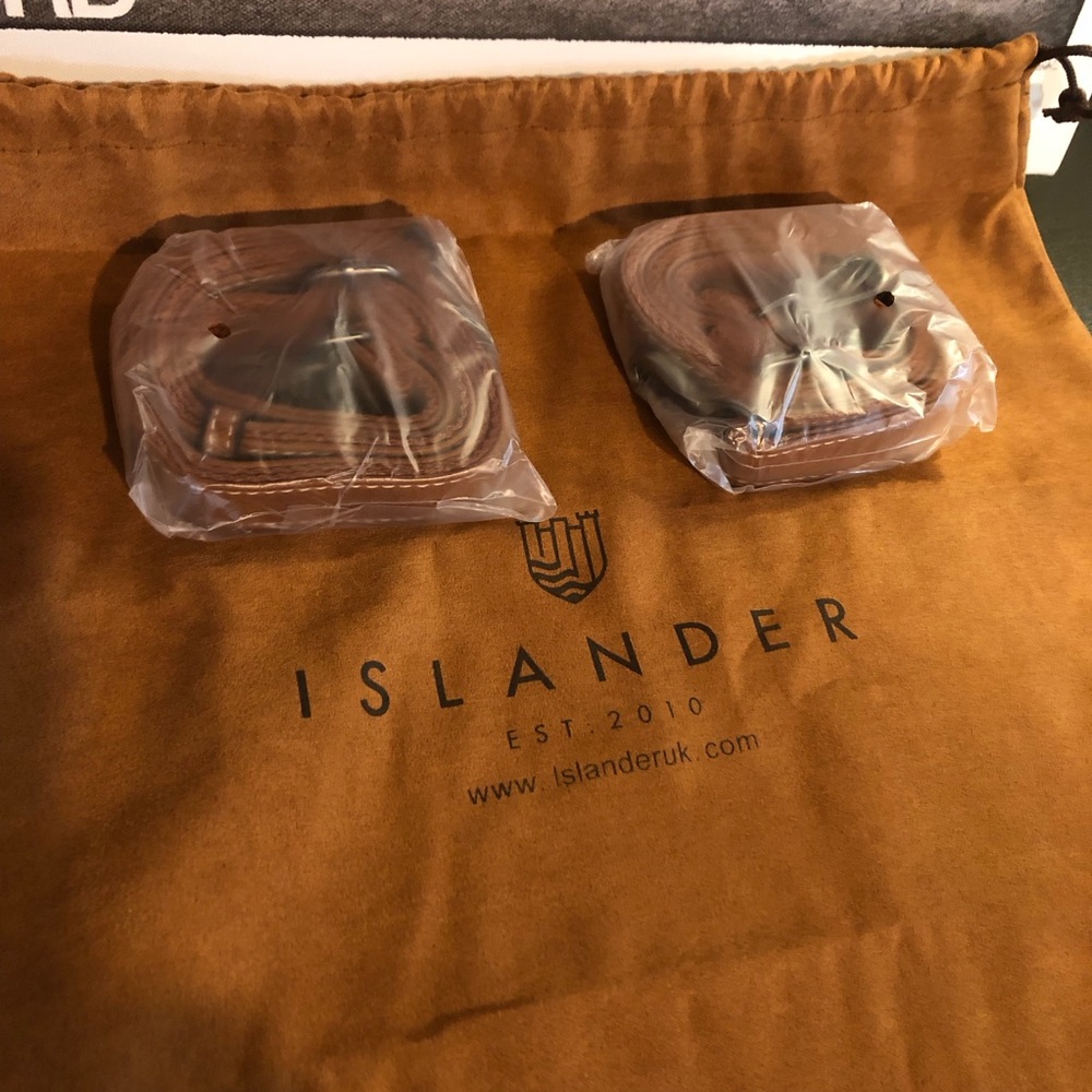Islander Harris Tweed Mini Backpack NWT in Tartan Green Vegan Leather Bag - Picture 12 of 16